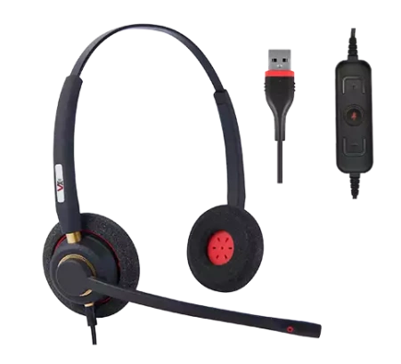 VoiceXpert VXH-500DM-S, проводная USB-гарнитура